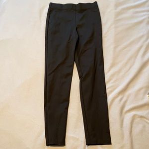 Black dress pants skinny leg